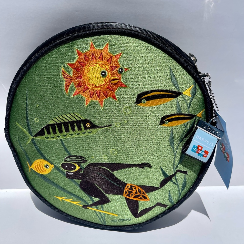 Harveys Shag Under the Sea Tiki Convertible Crossbody Bag -‎ NWT Limited Ed 300